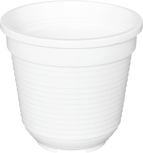 GELI Blumentopf Standard Weiß 8 cm