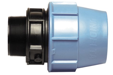 PARGA PE-Anschlussverschraubung mit Kunststoffgewinde AG 32x5/4"