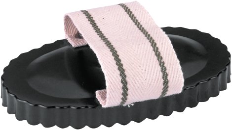 Metallstriegel, oval