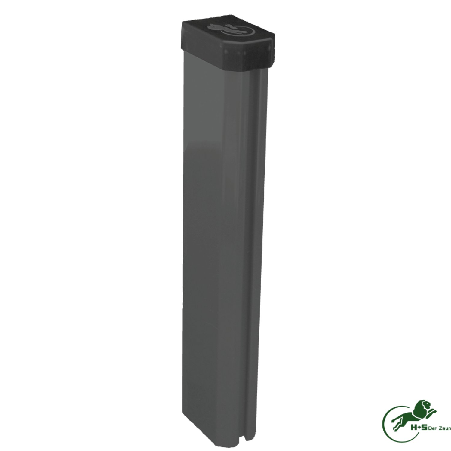 H+S Zaunsäule ULI 6040 Anthrazit