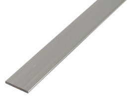 ALBERTS Ba-Profil Flach Aluminium
