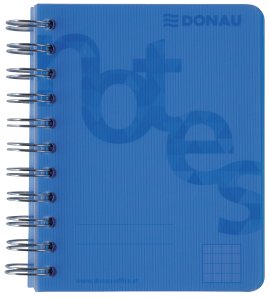 DONAU Collageblock A5 kariert Blau 140 Blatt