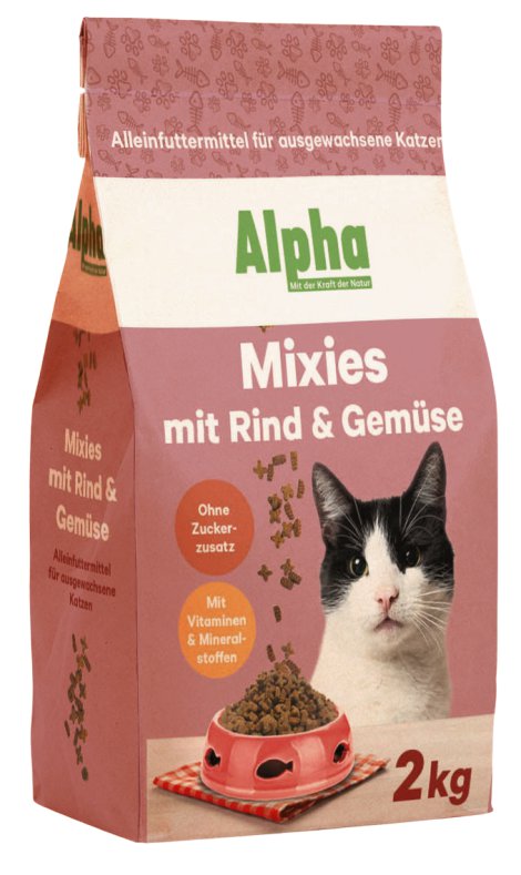ALPHA Mixies Kaninchen, Rind, Lamm, Gemüse 2 kg