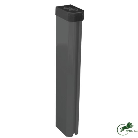 H+S Alu-Zaunsäule Uli Anthrazit 1,50 m