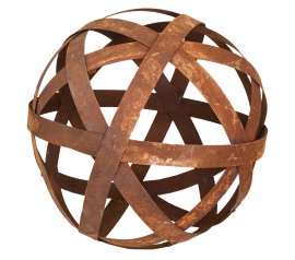 Kugel aus Blechstreifen