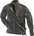 WERKSTOFF Herren-Stricksoftshelljacke Ultra Schwarz/Grau S