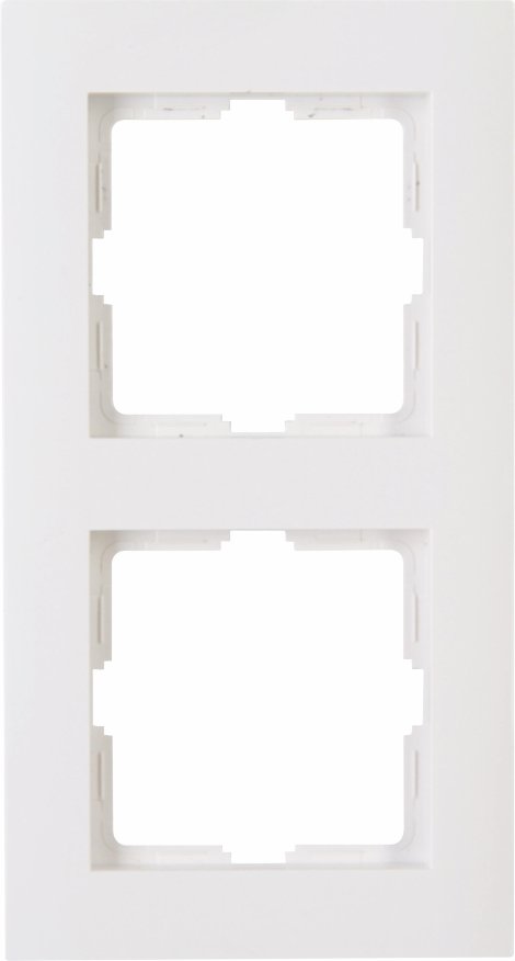 KOPP Rahmen Athenis IP44 2-fach Weiß