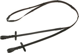 Anti-Slip-Gummizügel Full 15 mm, schwarz/braun