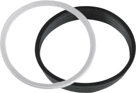 CORNAT Gummi-Keildichtung für Waschtisch-Geruchsverschluss weich 1 1/2"