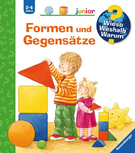 RAVENSBURGER Buch Junior Formen und Gegensätze