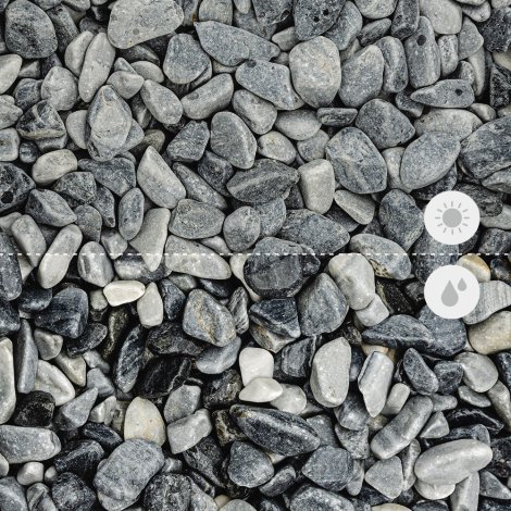 Min2C Marmorkiesel donaublau 15-25mm 25kg