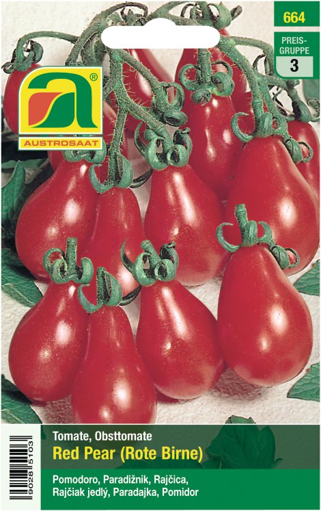 Tütensamen Tomaten Red pear Rote Birne