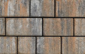 EBENSEER Kombipflasterstein Colorado 6 cm Rauchbraun