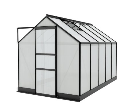 VITAVIA Gewächshaus Apollo 6200 HKP 6 mm Schwarz