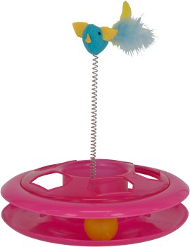 Katzenspielzeug Speedy Wheel, pink