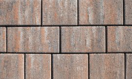 EBENSEER Kombipflasterstein Colorado 6 cm Rostgrau