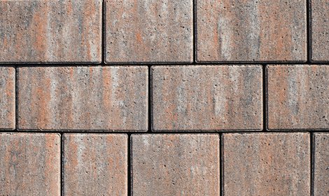 EBENSEER Kombipflasterstein Colorado 6 cm Rostgrau