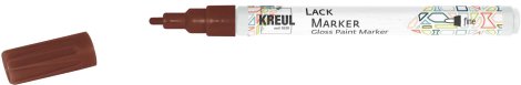 KREUL Lackmalstift fine Braun 1-2 mm