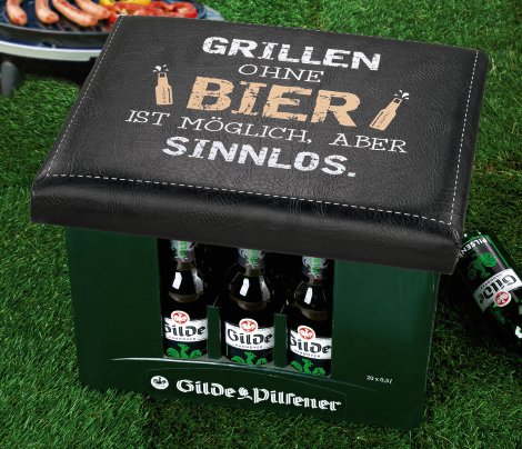 Sitzpolster Grill Bier