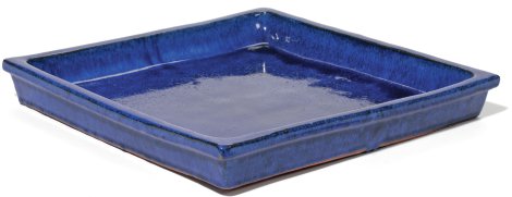 Untersetzer Quadrat Blau 20 cm