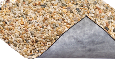 Steinfolie Sand 12x1,2 m 5 mm