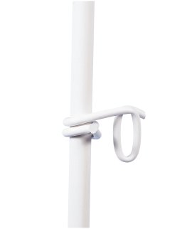Kunststofföse für Band bis 40 mm Weiß 25 Stk.