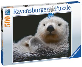 RAVENSBURGER Puzzle Süßer kleiner Otter