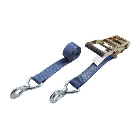 Zurrgurt mit ERGO-Ratsche und Dreieckring mit Ösenhaken 8.000x50 mm 2.500 daN 2-tlg.
