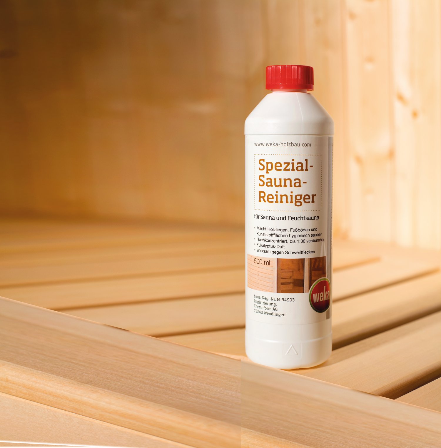 WEKA Sauna/Dampfbad-Reiniger Universal 500 ml