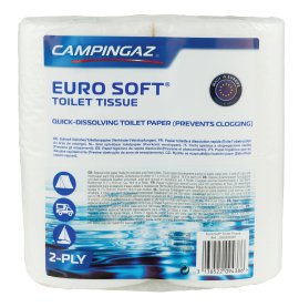 CAMPINGAZ Toilettenpapier Euro Soft 4er-Pack