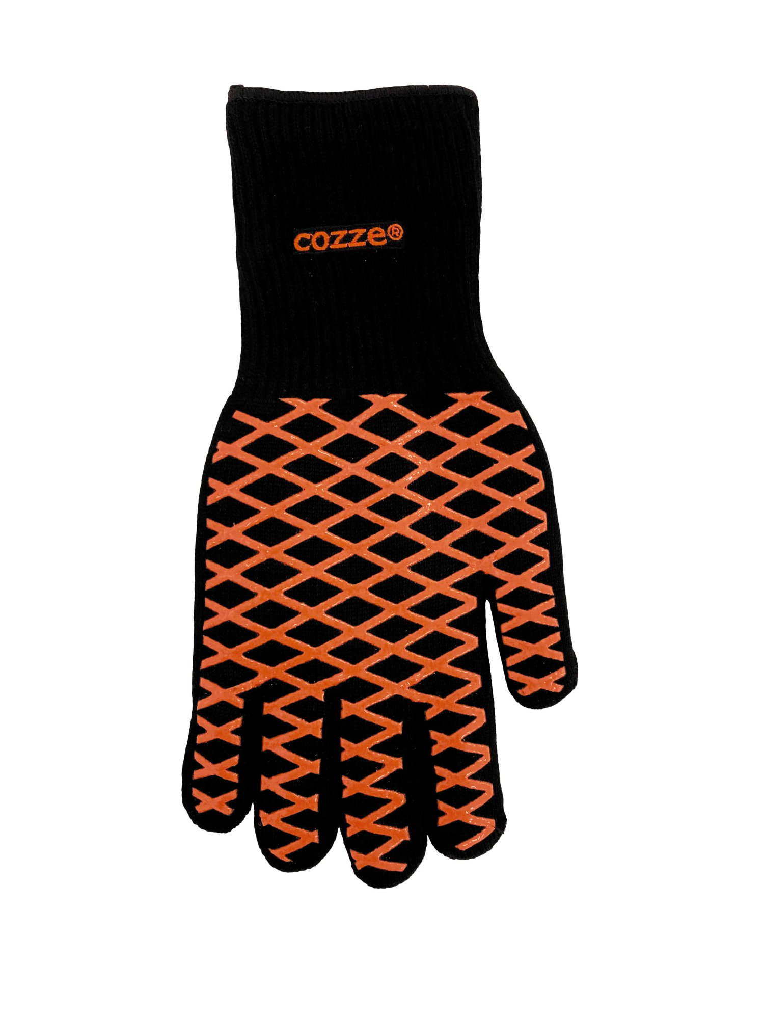 COZZE® Pizzahandschuh Schwarz/Orange