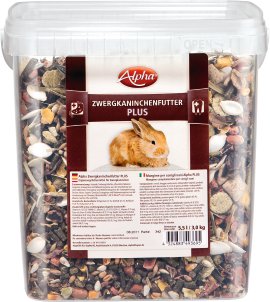 ALPHA Zwergkaninchenfutter Plus 3 kg
