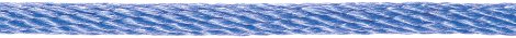 PP-Seil spiralgeflochten Blau 6 mm 85 m