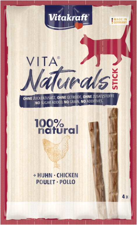 VITAKRAFT Cat Sticks Vita Naturals mit Huhn 4 Stk.