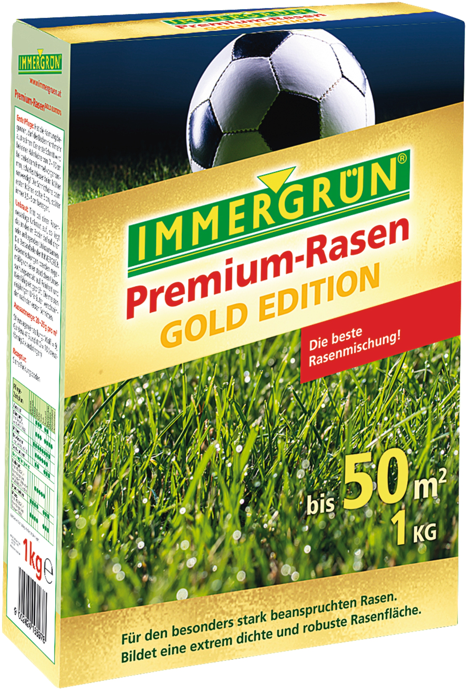 IMMERGRÜN Rasensamen Premium Gold 1 kg