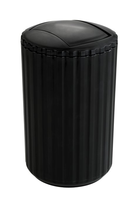 ALLSTAR Schwingdeckeleimer Minas 3 l Schwarz