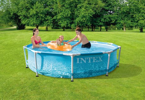 INTEX Frame Pool-Set Beachside Ø 305x76 cm