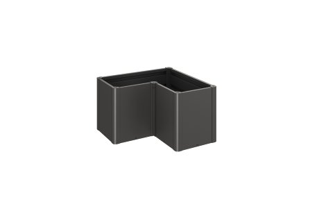 BIOHORT Pflanzbeet Belvedere Midi L 100, Dunkelgrau-Metallic
