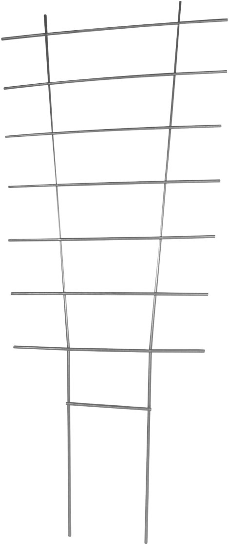WINDHAGER Blumenstütze Metall 77x34 cm, silber