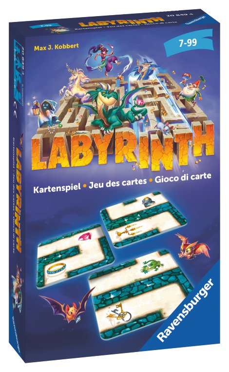 RAVENSBURGER Kartenspiel Labyrinth
