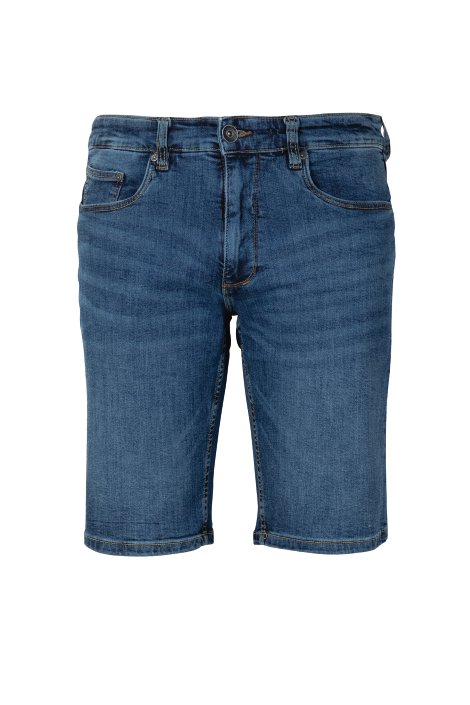 Herren Bermuda Kingsville Washed Mittelblau 40