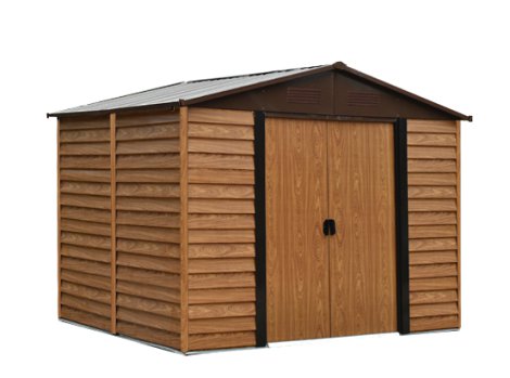 PERGART Gerätehaus Frankfurt II 1112 Holzoptik