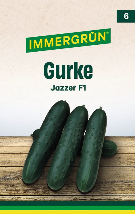 IMMERGRÜN Tütensamen Gurke Jazzer F1