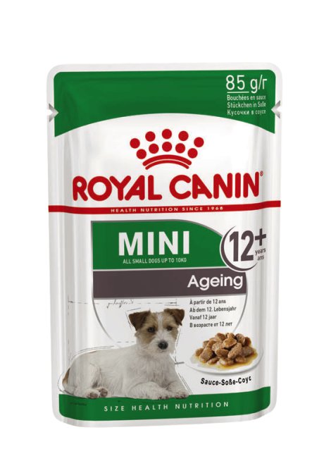 ROYAL CANIN Hundenassfutter Mini Ageing +12 in Soße 85 g