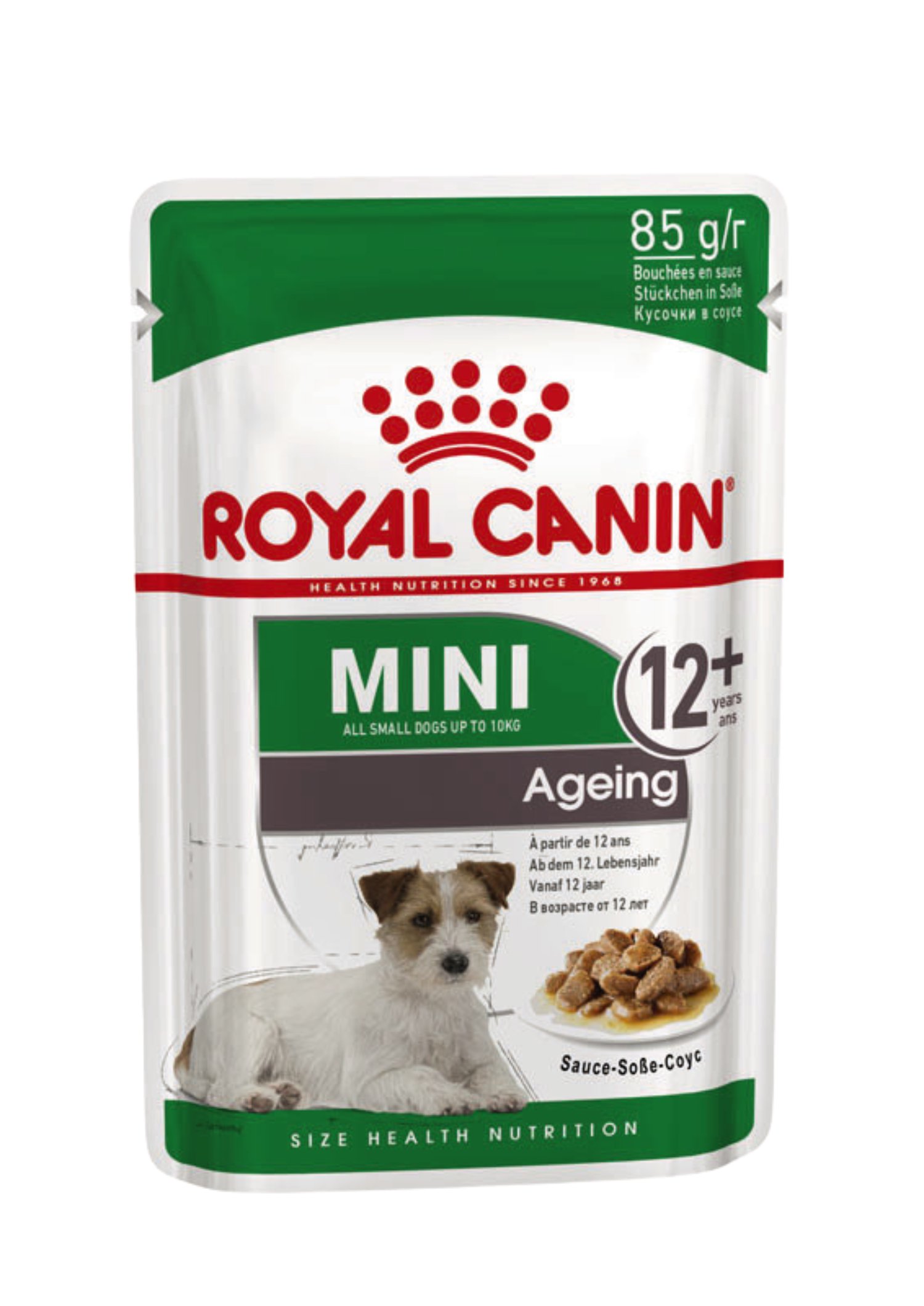 ROYAL CANIN Hundenassfutter Mini Ageing +12 in Soße 85 g