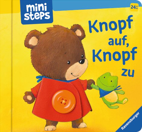 RAVENSBURGER Mini Steps Buch Knopf auf Knopf zu