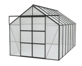 VITAVIA Gewächshaus Uranus HKP 4 mm Schwarz