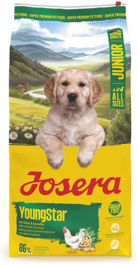 JOSERA DOG Hundetrockenfutter Junior Youngstar 2x12,5 kg