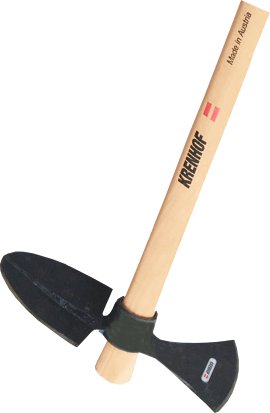 KRENHOF Wurzelhaue mit Stiel 1,75 kg