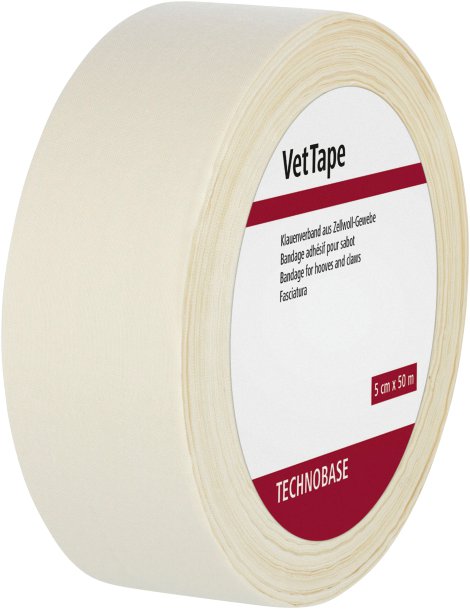 VetTape Klauenverband 50 m x 50 mm, weiß, 1 Stk.